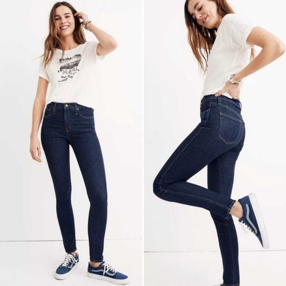 NWT Madewell Skinny Skinny Jeans Dark Wash